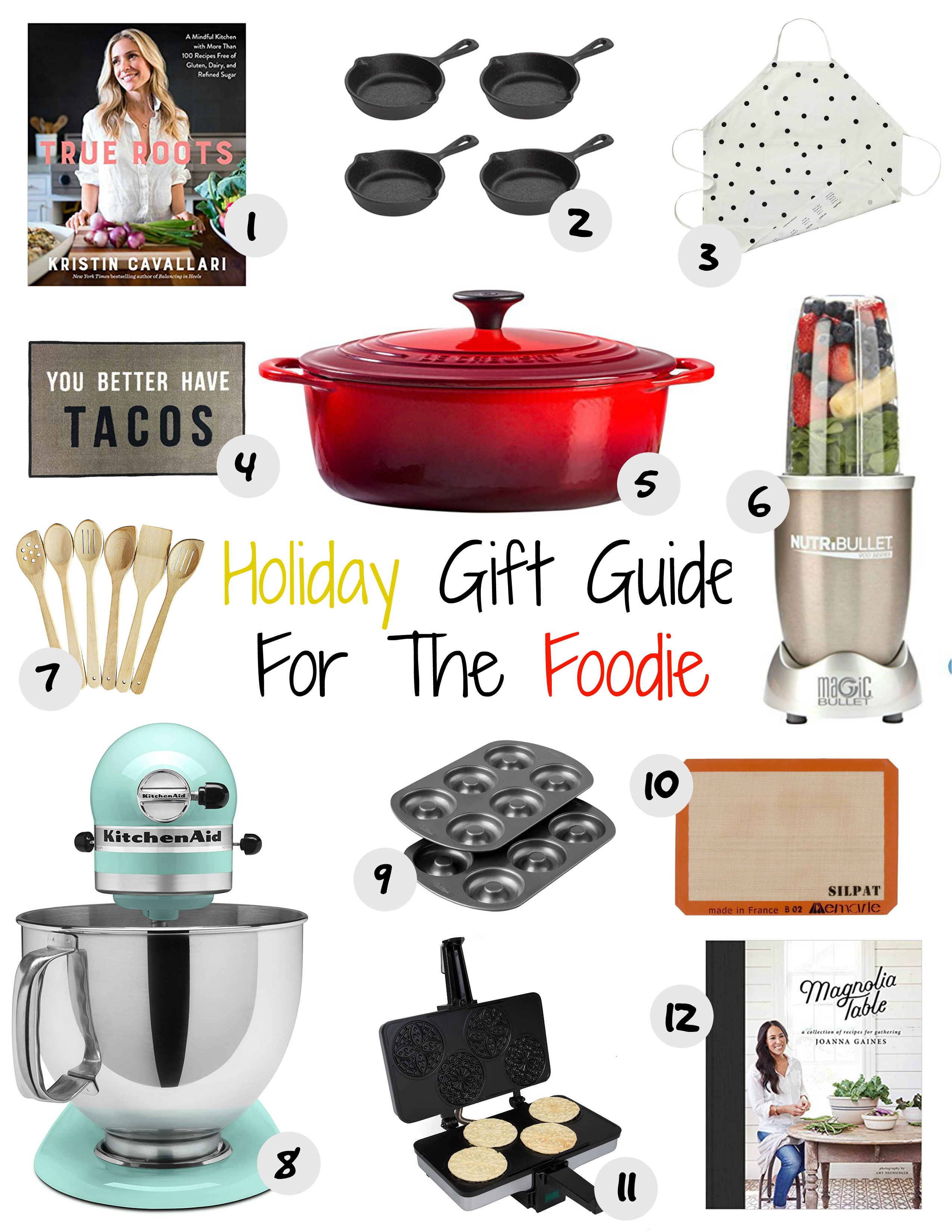 Holiday Gift Guide: For The Foodie