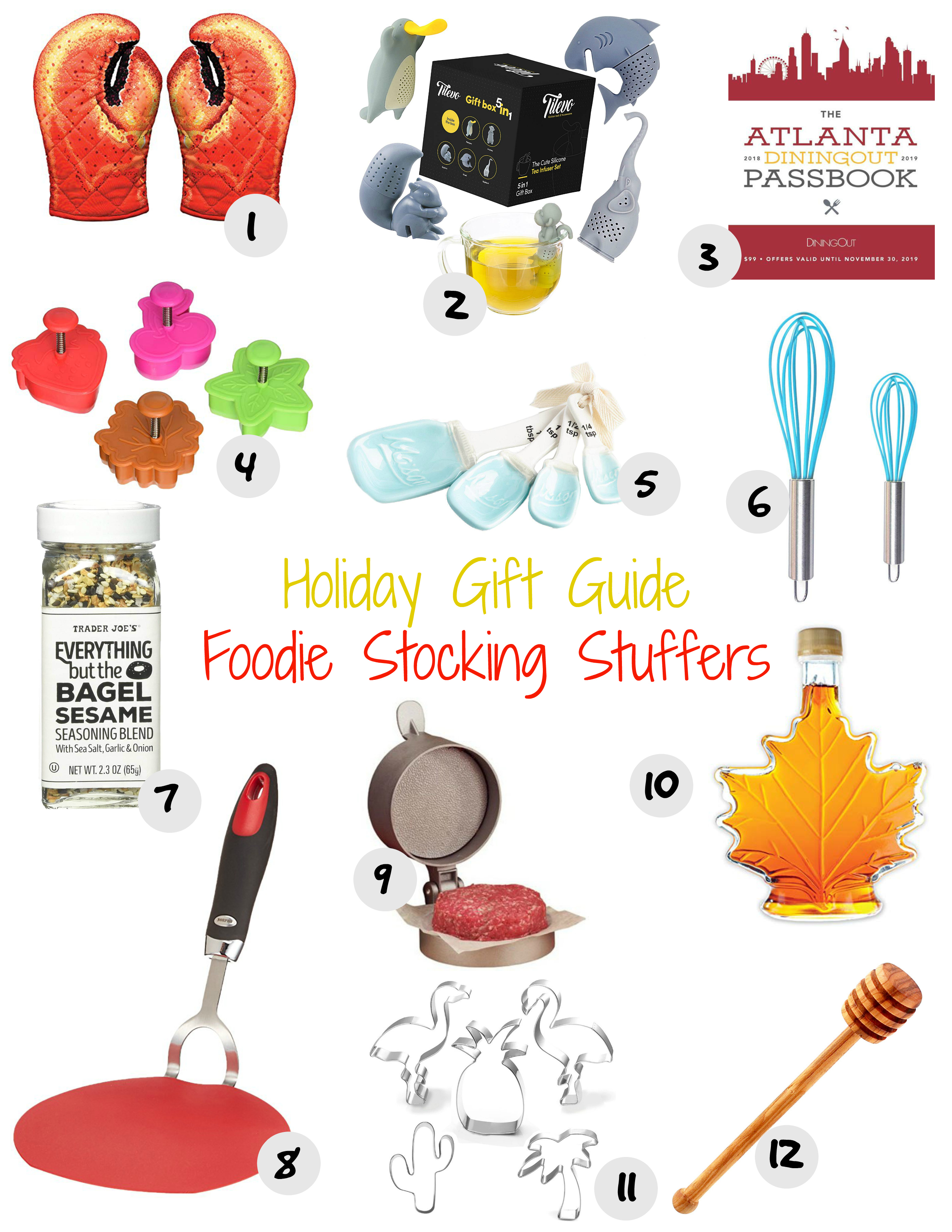 Holiday Gift Guide: Foodie Stocking Stuffers